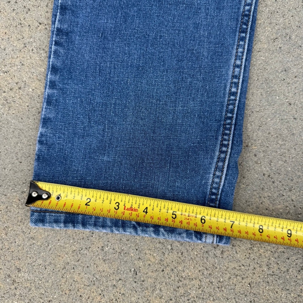 Wrangler Athletic Fit Men's Blue Denim Jeans‎ Size 31x30 - Picture 8 of 8